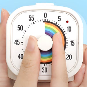 무소음 알람 타이머 주방 시계 쿠킹 요리 수험생 시간관리