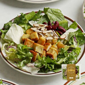 다신샵 당일제조 한스푼샐러드 두부&오리엔탈 170g 6팩 / 정기구독 직장인점심 탄단지 다이어트식단 도시락배달 양상추