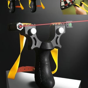 조준등 고무줄 발사 장난감 티타늄새총 저격용새총 레이저조준