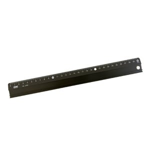 브레인 알루미늄 자 검정 30cm