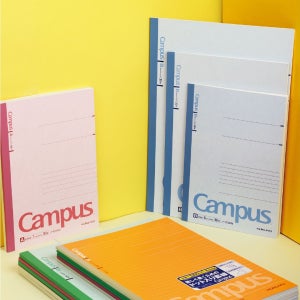 고쿠요 캠퍼스 베이직 노트 A5 B5 A4 유선 방안 무지