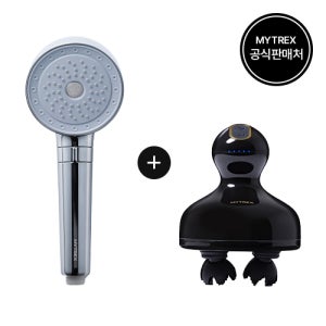 마이트렉스 EMS 헤드 스파 프로+HIHO 파인버블 샤워기 두피마사지기 두피케어 싱글세트 패키지