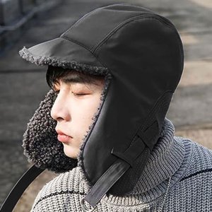 겨울 방한모자 털 귀달이 귀마개 군밤 귀도리 골프 스키 파일럿 항공 따뜻한 여성 남성