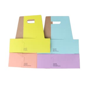 테이크아웃 컵캐리어 팬톤컬러 롱 4종 200개 1박스