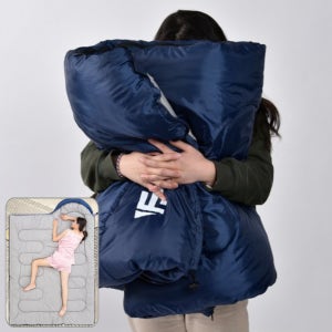 캠핑 동계 침낭 겨울 여바라 이불침낭 두툼 머미형 차박 3000g