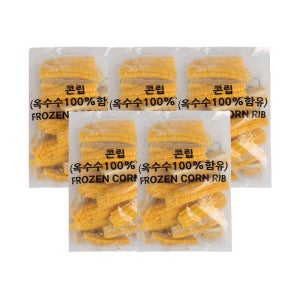 산들네이처 콘립 냉동 콘립 냉동옥수수 캠핑음식 캠핑요리 1kg, 5개