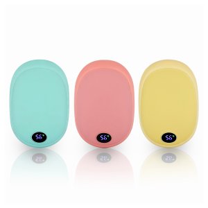 머레이 LED 파스텔 동그리 손난로 보조배터리 대용량 10000mAh