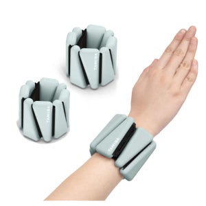 타미나 프리미엄 손목 발목 중량밴드 모래주머니 500g 2p 그레이