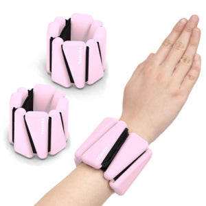 타미나 프리미엄 손목 발목 중량밴드 모래주머니 500g 2p 핑크