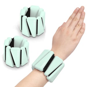 타미나 프리미엄 손목 발목 중량밴드 모래주머니 500g 2p 민트