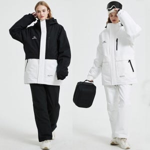 코우비기션 남자 여성 스키복 세트 커플스키복