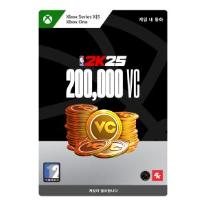 [24시간 발송] Xbox Series XlS NBA 2K25 200,000 VC 추가컨텐츠 - Xbox Digital Code