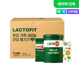 [+멤버십 10%적립] 종근당건강 락토핏 당케어 360 기획세트(360일분)