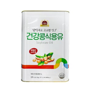 유럽산 건강 콩식용유 18L