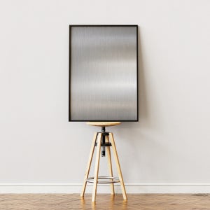 자석스텐판 자석보드 쇠테리어 마그넷 액자 SUS430 100x100 (수량 추가 3개)