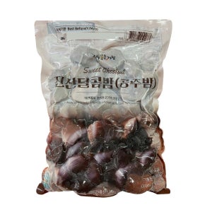 진산 달콤밤 1kg 100%국내산 냉동 밤 당적 홀 [아이스박스포장 포함]