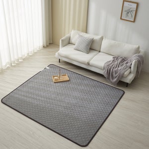 더안 분리난방 탄소매트 EMF 전기매트 카본 전기요 라지킹 그레이 180x200cm