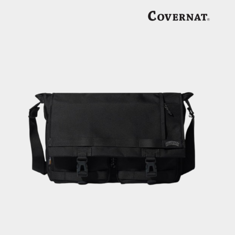 커버낫 C 로고 코듀라 메신저백