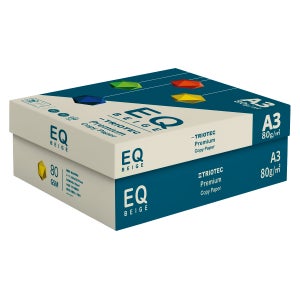 이큐베이지 EQ Beige 80g A3 용지 미색 1250매, 9개