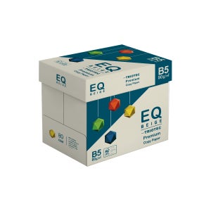 이큐베이지 EQ Beige 80g B5 용지 미색 비파이브 2500매, 2개
