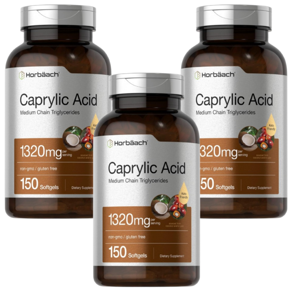 호바흐 <b>카프릴산</b> 1320mg 150정 3개 Caprylic Acid