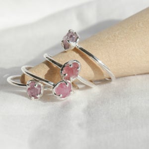 스피넬 애끼반지 (5호) 925실버