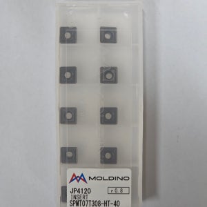 히다치 T드릴 인서트 SPMT07T308-HT-40 JP4120 10개입