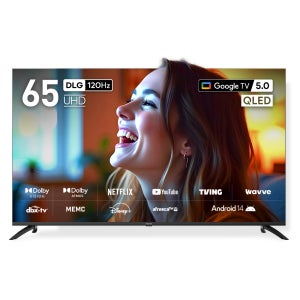 프리즘 CP65G5Q 165cm (65인치) 4K QLED 구글5.0 스마트 TV 1등급