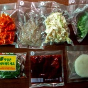 The나쁜곱창 야채곱창 밀키트 총1020g [총 9가지 신선한재료 양념곱창+양배추+깻잎+양파+대파+청량고추+납짝당면+쌈무+비법소스 구성]