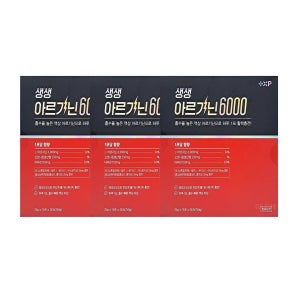 플러스엑스팜 생생 아르기닌 6000 3개월분 (총 90포) 흡수 빠른 액상 아르기닌