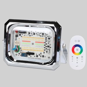 투광기 사각 LED 수목등 화이트 30W 노출 화이트 RGB 리모컨