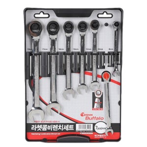 세신 라쳇콤비렌치세트 7PCS 8 10 12 13 14 17 19 2051761 렌치