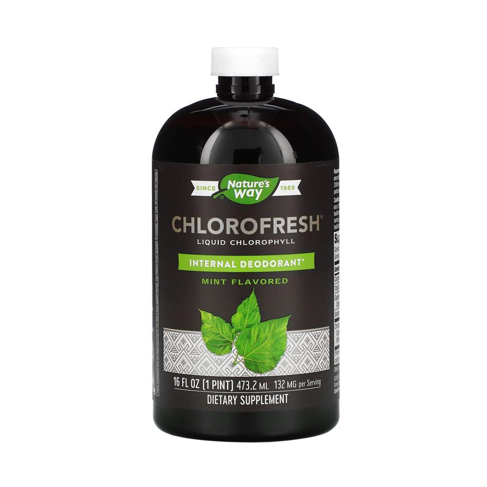 네이쳐스 웨이 <b>클로로프레쉬 리퀴드 민트</b>맛 480ml (16 fl oz)