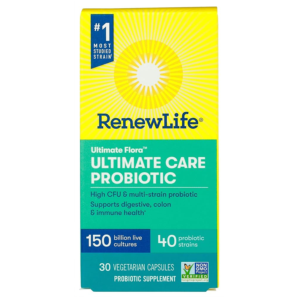 리뉴라이프 <b>얼티밋 케어 프로바이오틱 1500억</b> 유산균 30캡슐