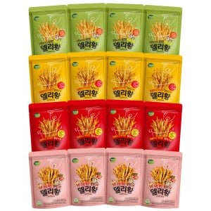 황태스낵 단백질 간식 다이어트 안주 델리황 12봉 오리지널 버터 매운 명란맛
