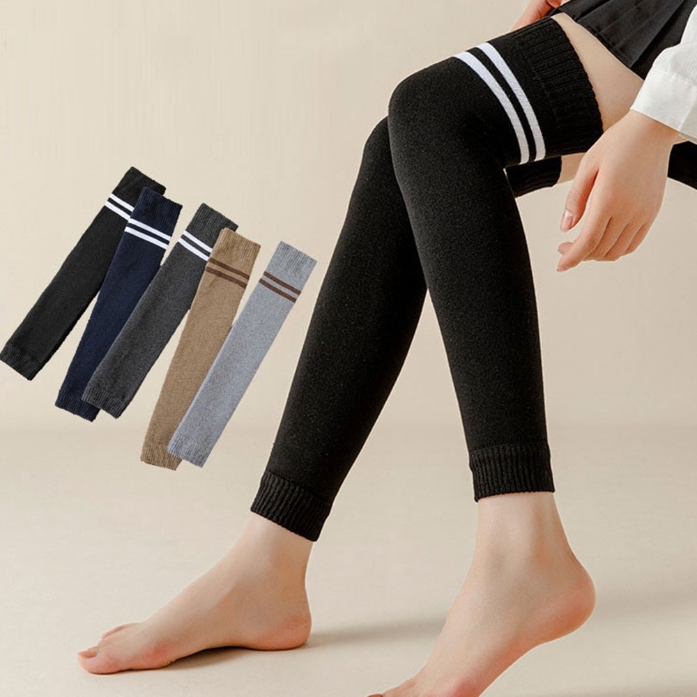 골프발토시 롱레그워머 삭스 니트 방한 보온