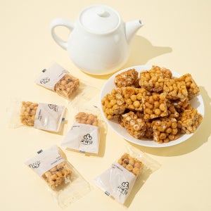 한입 수제 오란다 20개 우리쌀감귤 플레인 과자 간식 유치원 어린이집 스승의날 선물 세트