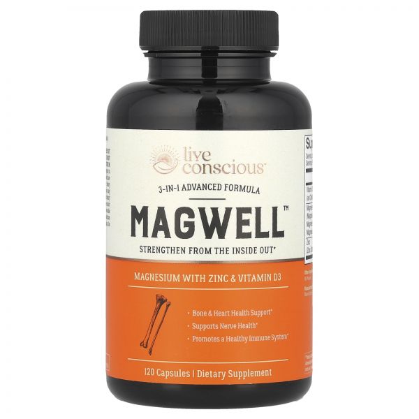 <b>Live Conscious</b> MagWell 3-in-1 어드밴스드 포뮬라 캡슐