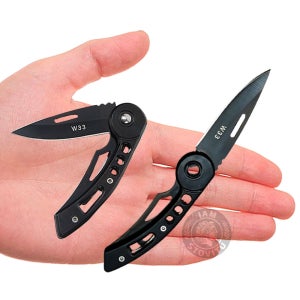 휴대용 접이식 폴딩 나이프 잭나이프 호신용 칼 캠핑 벨트 클립