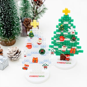 디폼 블럭 크리스마스 LED 미니 트리 만들기 DIY 세트 키트 X-MAS 성탄절 조립 조명 어린이 재료 행사 장식 오너먼트