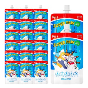 (2박스) 슈퍼포우 펫밀크 강아지 우유 고양이 음수량 오리지널(관절), 180ml, 20개