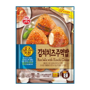 오뚜기 오즈키친 김치치즈주먹밥 500g, 1개