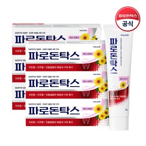 파로돈탁스 허브 프레쉬 잇몸치약 100g, 6개
