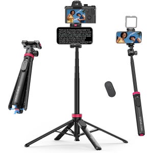 울란지 신형 NEW MT-44B PRO 블루투스 리모컨 키트 셀카봉 휴대폰 카메라 오토팝업 삼각대