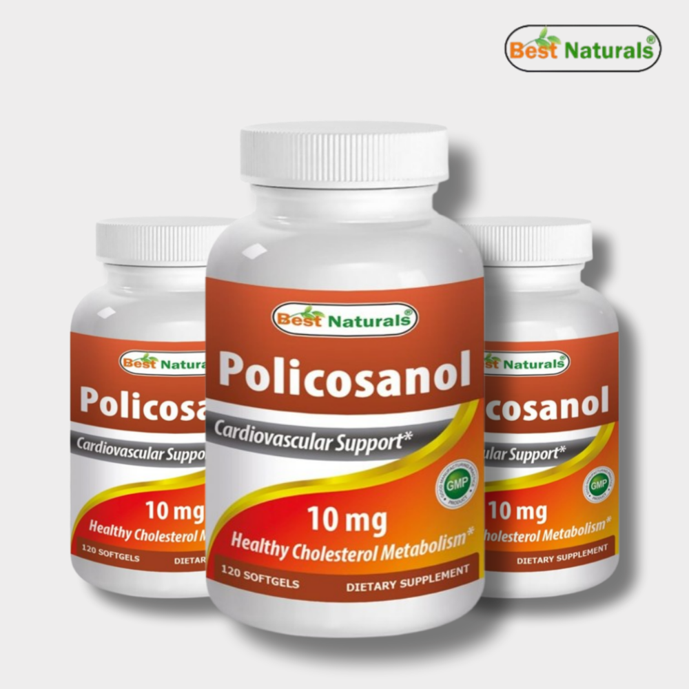 <b>베스트내추럴스 폴리코사놀</b> 10mg 120소프트젤