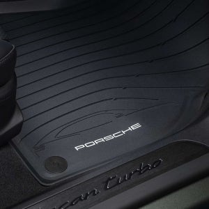 포르쉐 오리지널 마칸 EV 일렉트릭 TPE 고무 바닥매트 카매트 블랙 4피스