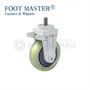 지덕산업 캐스타 풋마스터 GDC-100-S 경하중 캐스타 일자취부형