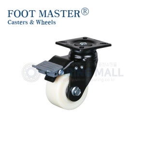 지덕산업 캐스타 풋마스터 PHS-100BSF 중하중 캐스타