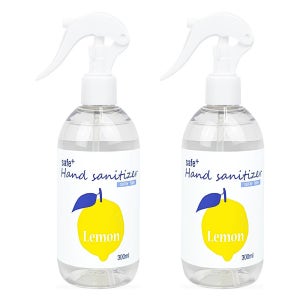 세이프플러스 핸드세니타이저 레몬 300ml+300ml 손소독 스프레이 에탄올 스프레이형