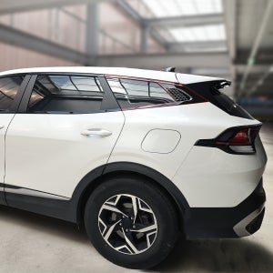 스포티지 NQ5 튜닝 용품 윈도우 몰딩 블랙 커버 크롬죽이기 C필러